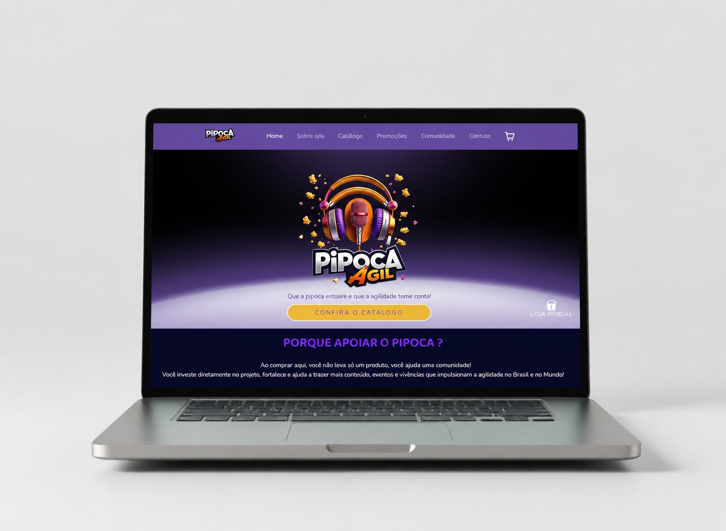 Projeto Pipoca Ágil Ecommerce